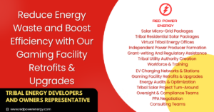 Tribal Gaming Energy Tribal Energy