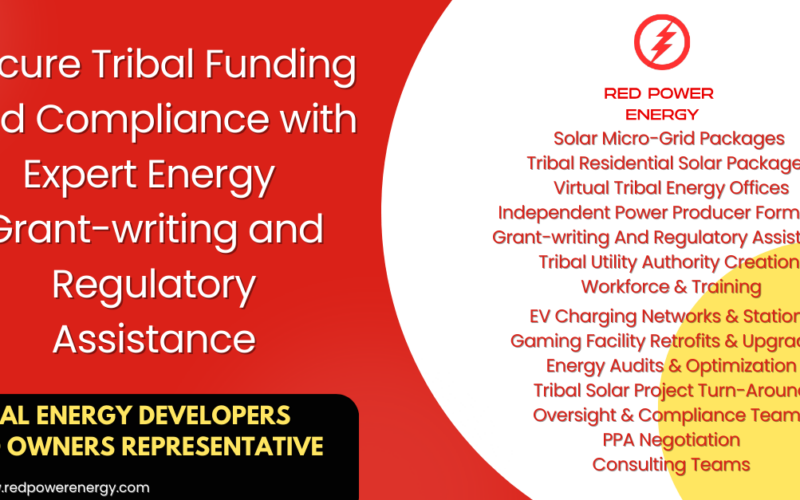 Secure Tribal Solar Funding and Compliance with Expert Tribal Grant-writing and Regulatory Assistance