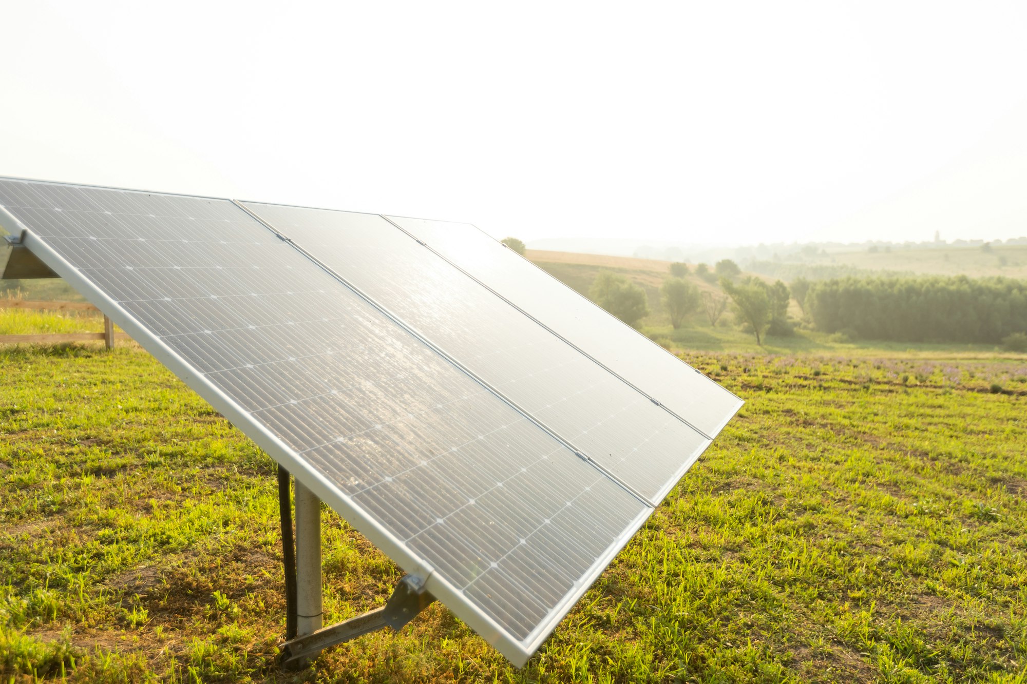 solar power station, solar panel.